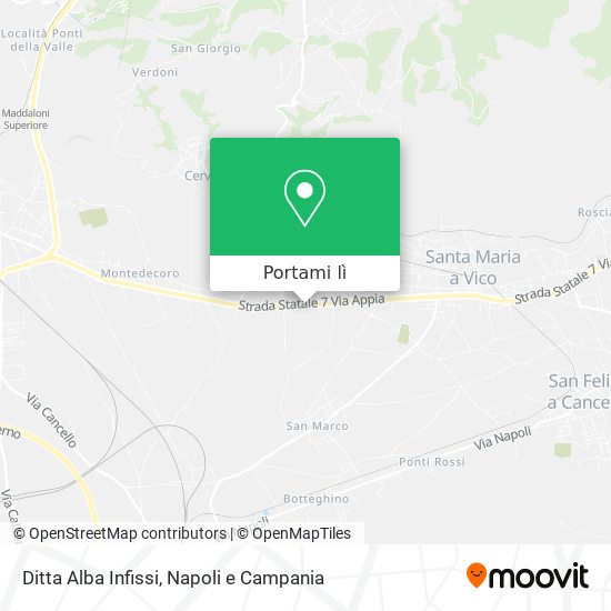 Mappa Ditta Alba Infissi