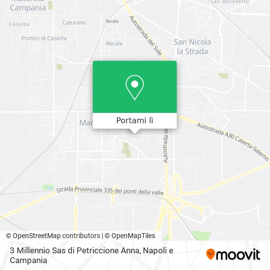Mappa 3 Millennio Sas di Petriccione Anna