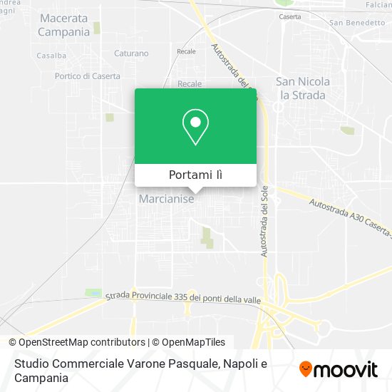 Mappa Studio Commerciale Varone Pasquale
