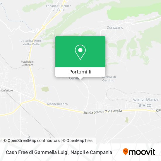 Mappa Cash Free di Gammella Luigi