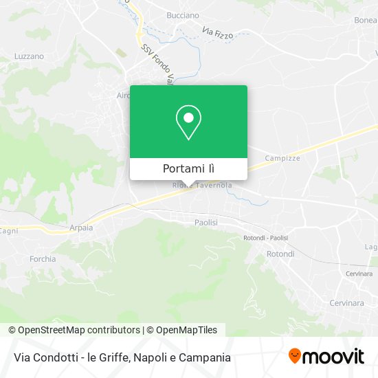 Mappa Via Condotti - le Griffe