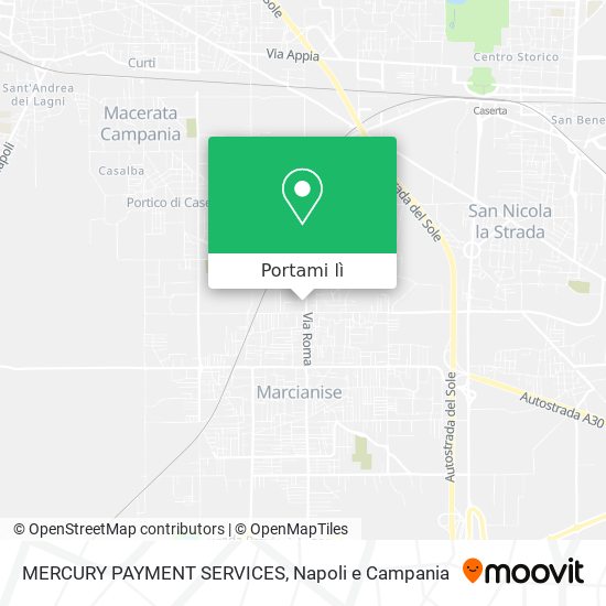 Mappa MERCURY PAYMENT SERVICES