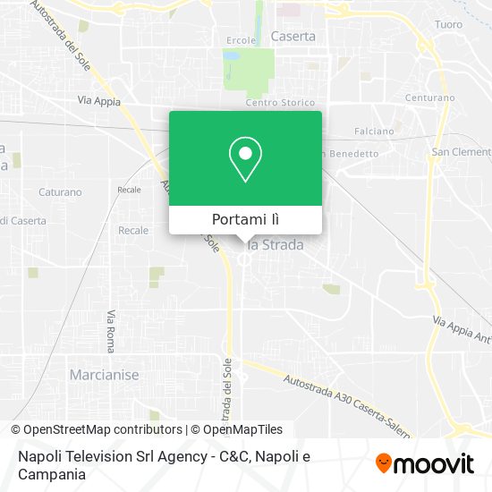 Mappa Napoli Television Srl Agency - C&C