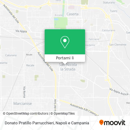 Mappa Donato Pratillo Parrucchieri