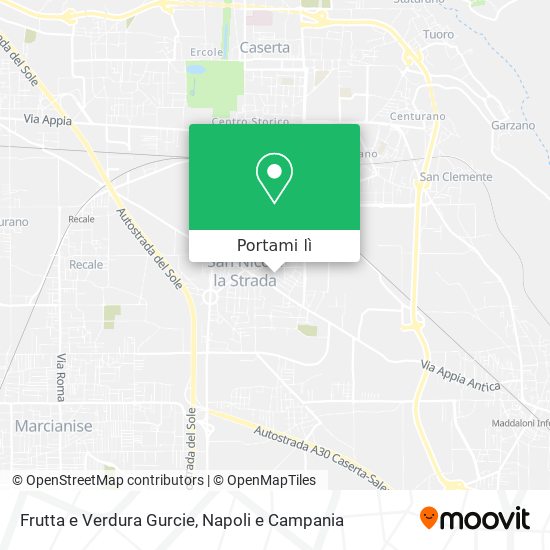 Mappa Frutta e Verdura Gurcie