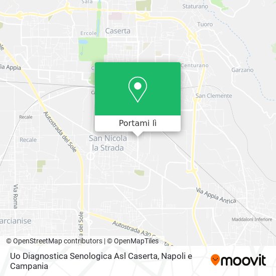 Mappa Uo Diagnostica Senologica Asl Caserta