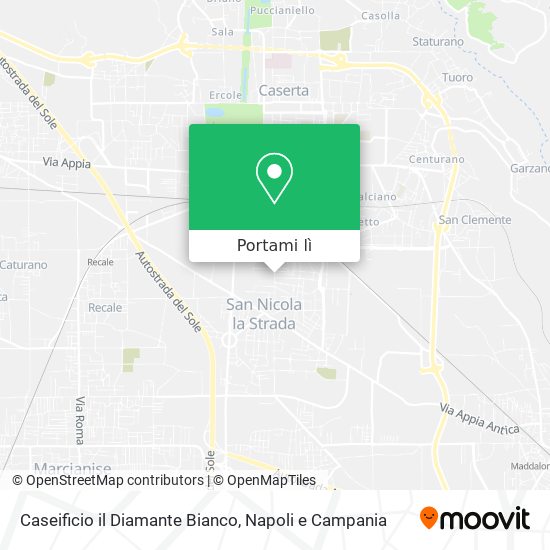 Mappa Caseificio il Diamante Bianco
