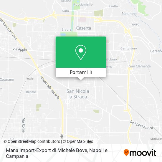Mappa Mana Import-Export di Michele Bove