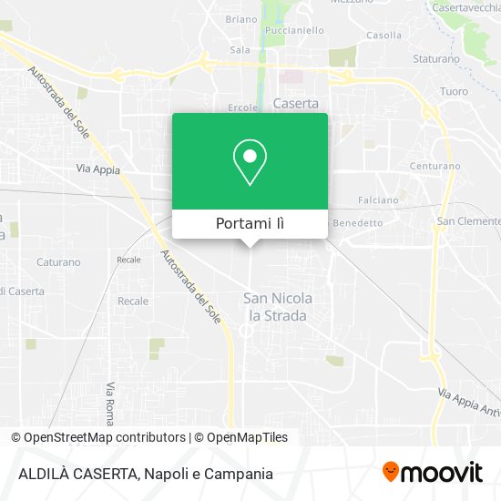 Mappa ALDILÀ CASERTA