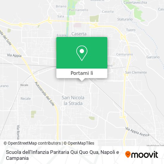Mappa Scuola dell'Infanzia Paritaria Qui Quo Qua