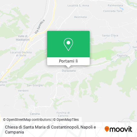 Mappa Chiesa di Santa Maria di Costantinopoli