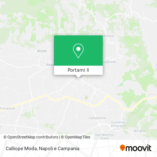 Mappa Calliope Moda