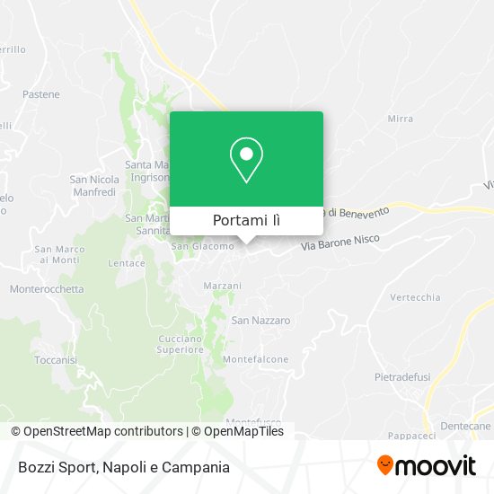 Mappa Bozzi Sport