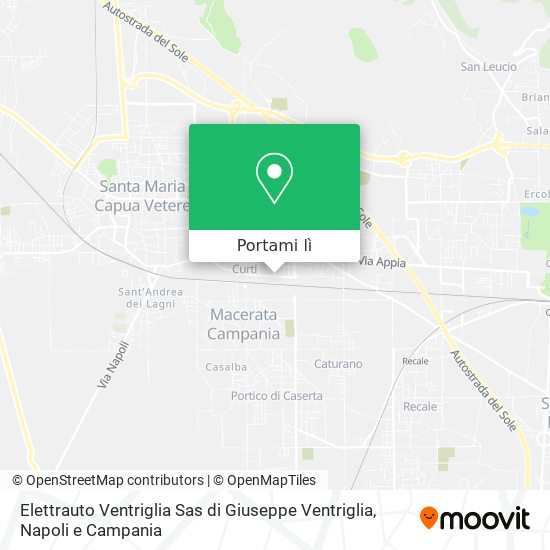 Mappa Elettrauto Ventriglia Sas di Giuseppe Ventriglia