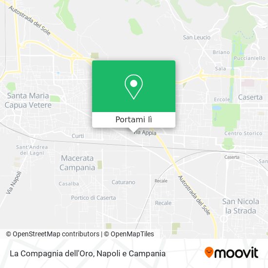 Mappa La Compagnia dell'Oro
