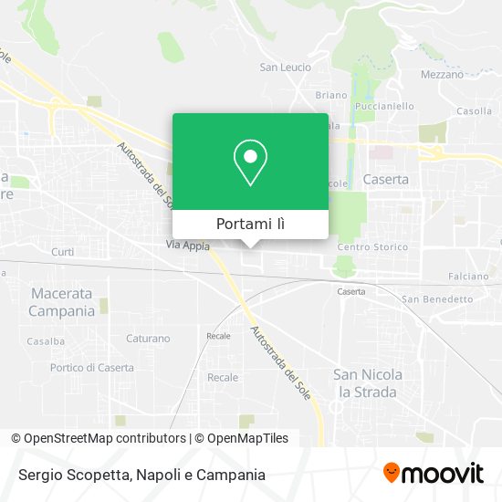 Mappa Sergio Scopetta