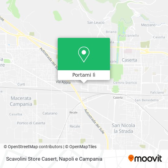 Mappa Scavolini Store Casert