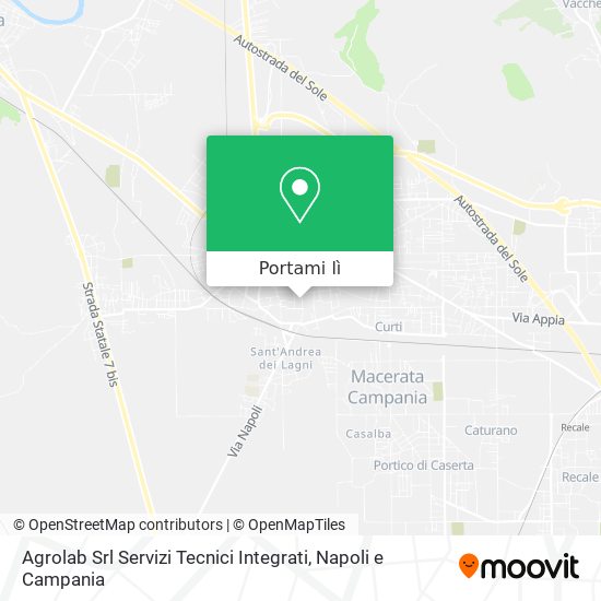 Mappa Agrolab Srl Servizi Tecnici Integrati