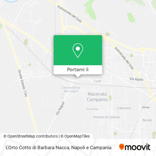 Mappa L'Orto Cotto di Barbara Nacca
