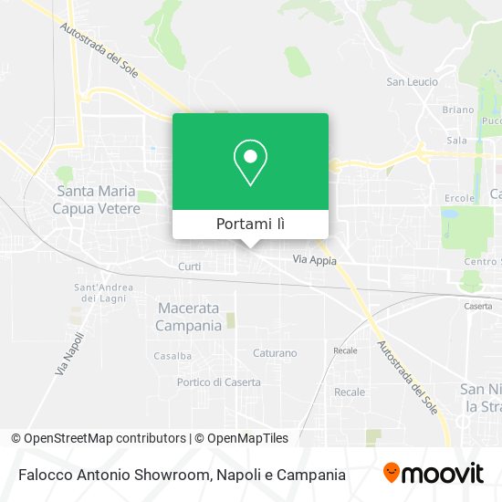 Mappa Falocco Antonio Showroom