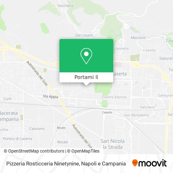 Mappa Pizzeria Rosticceria Ninetynine