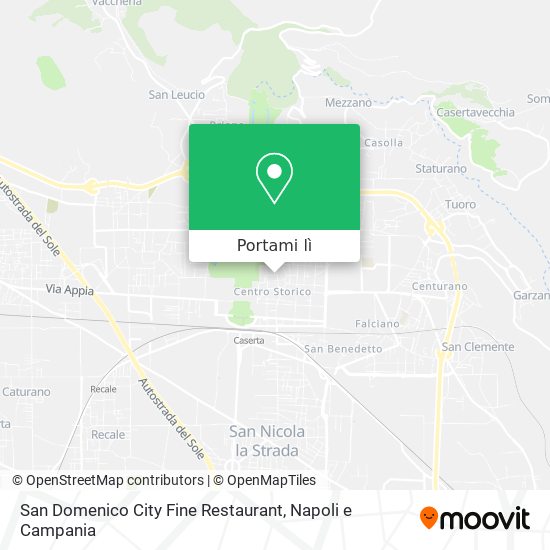 Mappa San Domenico City Fine Restaurant