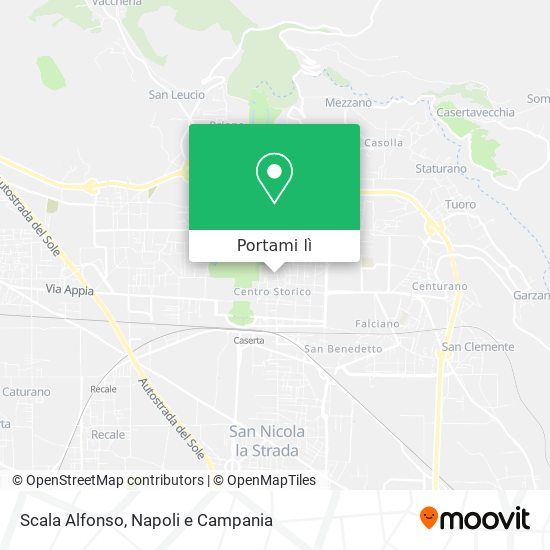 Mappa Scala Alfonso