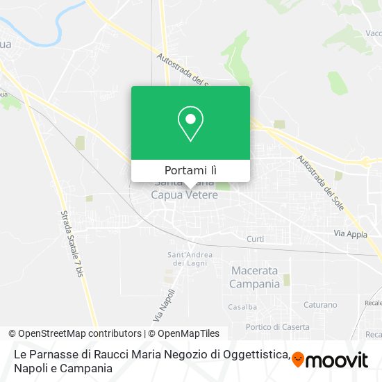 Mappa Le Parnasse di Raucci Maria Negozio di Oggettistica