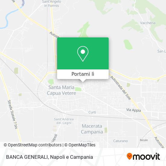 Mappa BANCA GENERALI
