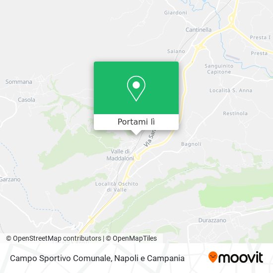 Mappa Campo Sportivo Comunale