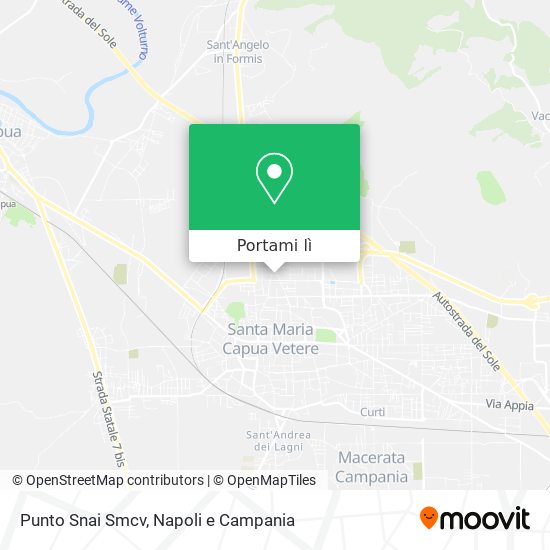 Mappa Punto Snai Smcv
