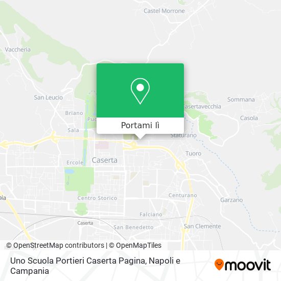 Mappa Uno Scuola Portieri Caserta Pagina