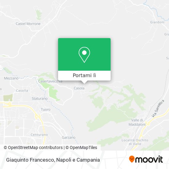 Mappa Giaquinto Francesco