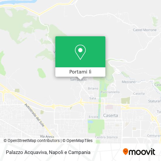 Mappa Palazzo Acquaviva
