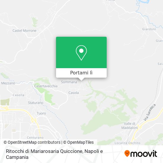 Mappa Ritocchi di Mariarosaria Quiccione
