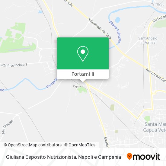 Mappa Giuliana Esposito Nutrizionista