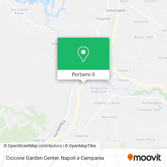 Mappa Ciccone Garden Center
