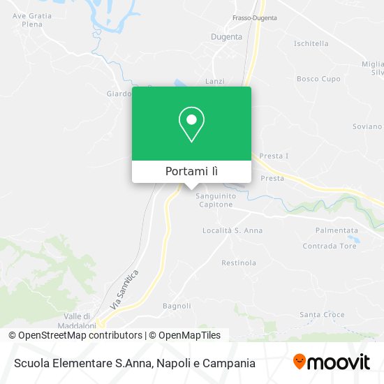 Mappa Scuola Elementare S.Anna