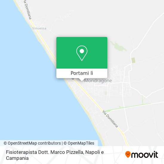 Mappa Fisioterapista Dott. Marco Pizzella