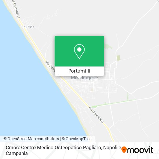 Mappa Cmoc: Centro Medico Osteopatico Pagliaro