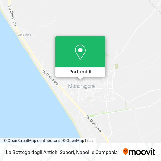Mappa La Bottega degli Antichi Sapori