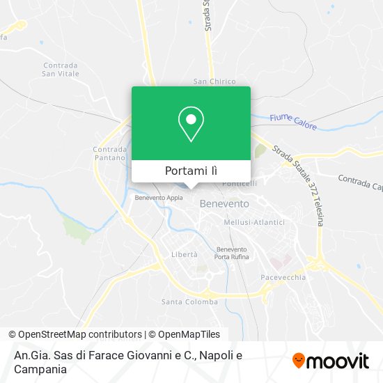 Mappa An.Gia. Sas di Farace Giovanni e C.