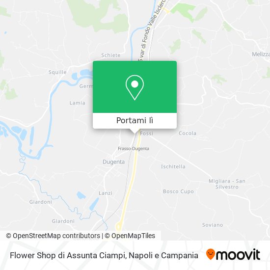 Mappa Flower Shop di Assunta Ciampi