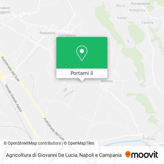 Mappa Agricoltura di Giovanni De Lucia