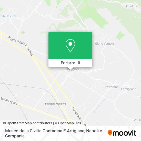 Mappa Museo della Civilta Contadina E Artigiana