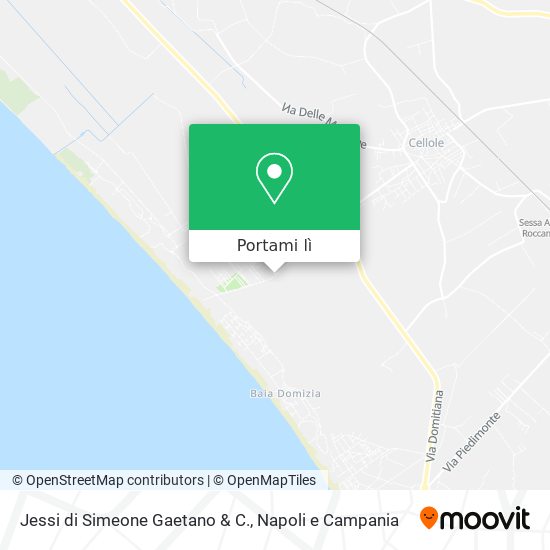 Mappa Jessi di Simeone Gaetano & C.