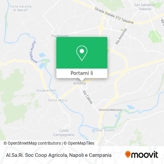 Mappa Al.Sa.Ri. Soc Coop Agricola