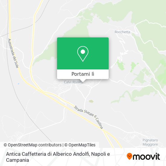Mappa Antica Caffetteria di Alberico Andolfi