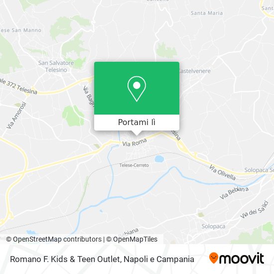 Mappa Romano F. Kids & Teen Outlet