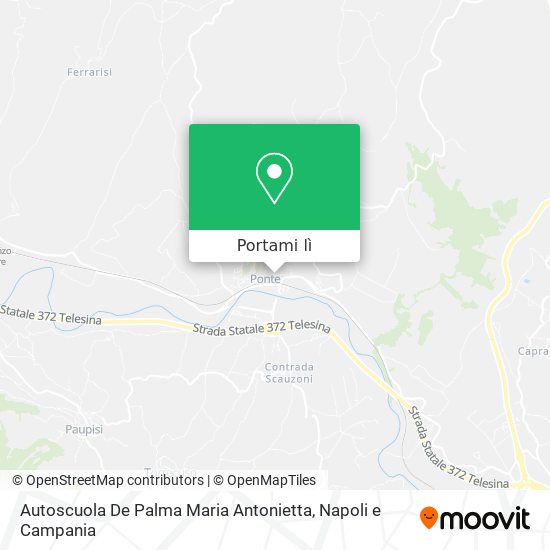 Mappa Autoscuola De Palma Maria Antonietta